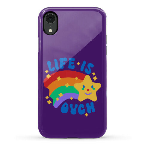 Life Is Ouch Shooting Star Phone Case